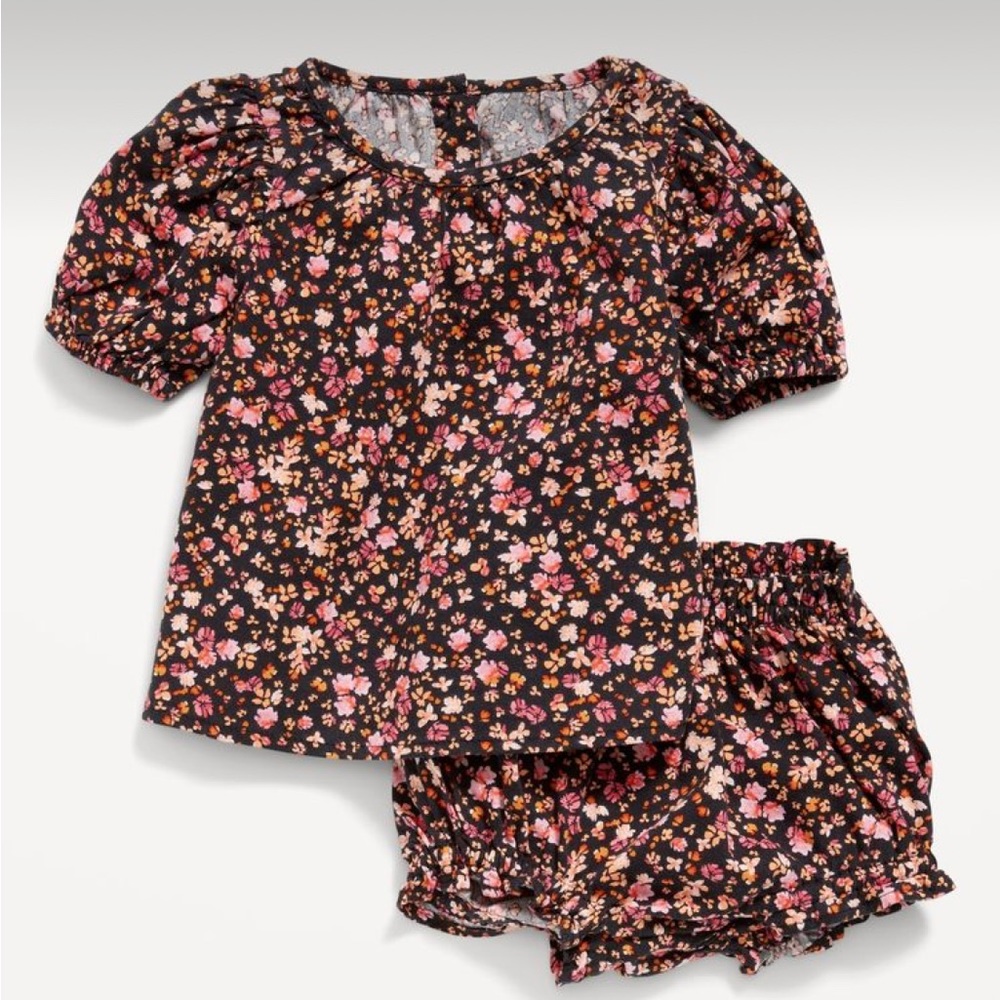 Old Navy Floral Set